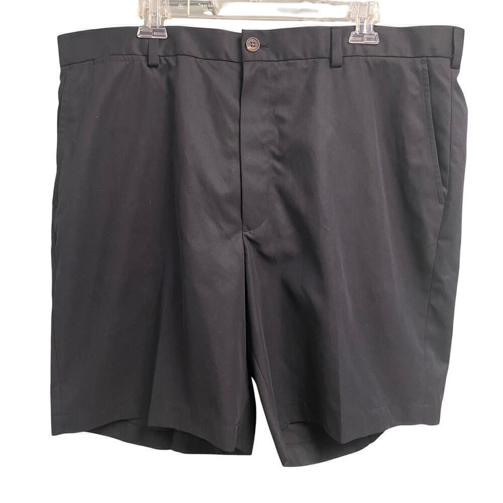 Brooks Brothers Size 42 Black Shorts Dressy Flat Front Golf Classic Flat Front